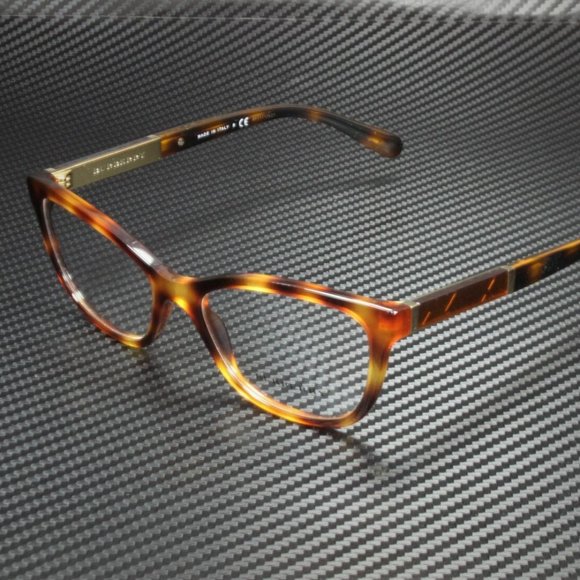 Burberry Light Havana 53mm Eyeglasses - Picture 1 of 5